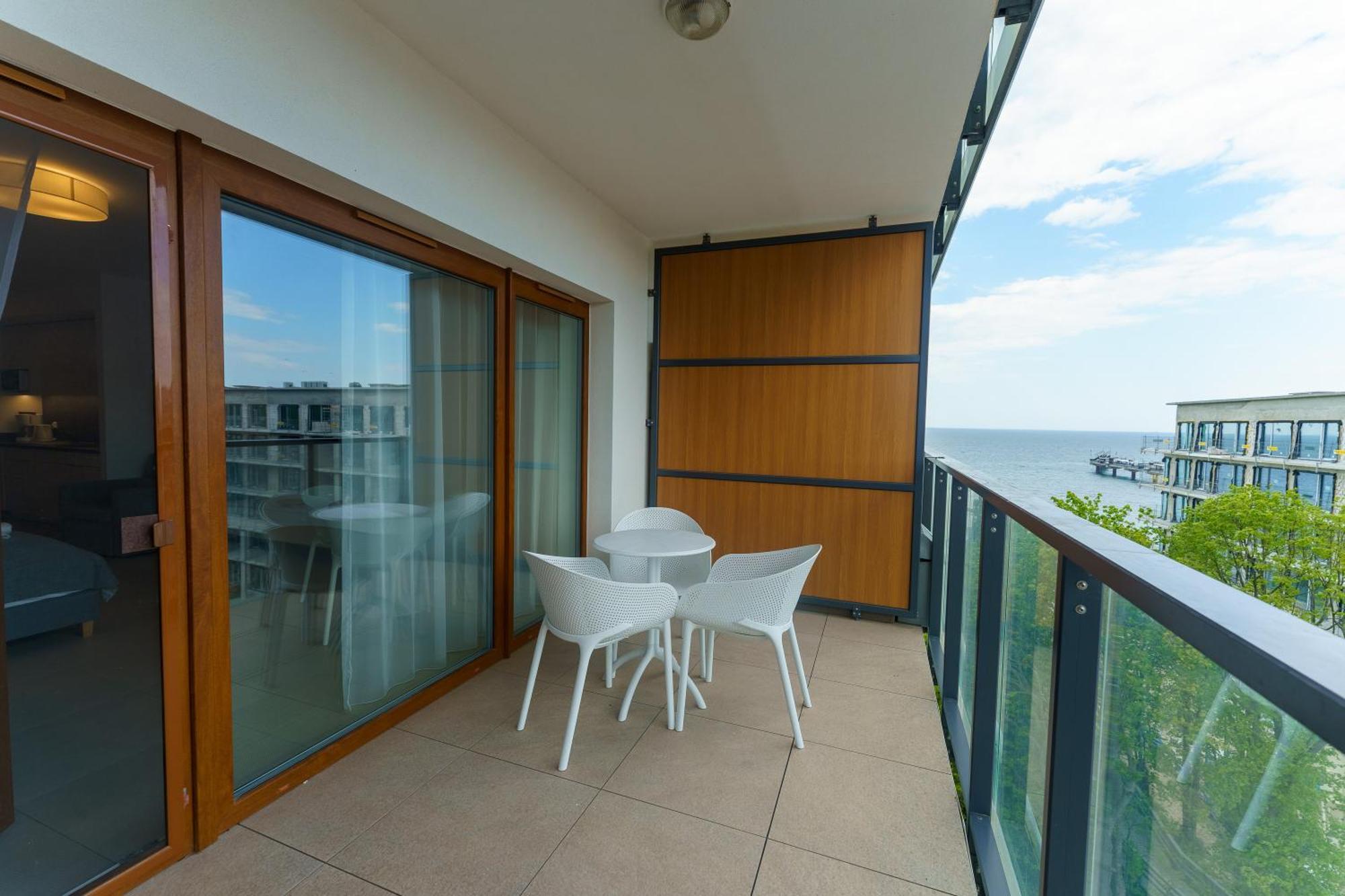 Aquamarina Prima Deluxe Studios With Sea View By Noclegi Renters Miedzyzdroje Exteriér fotografie