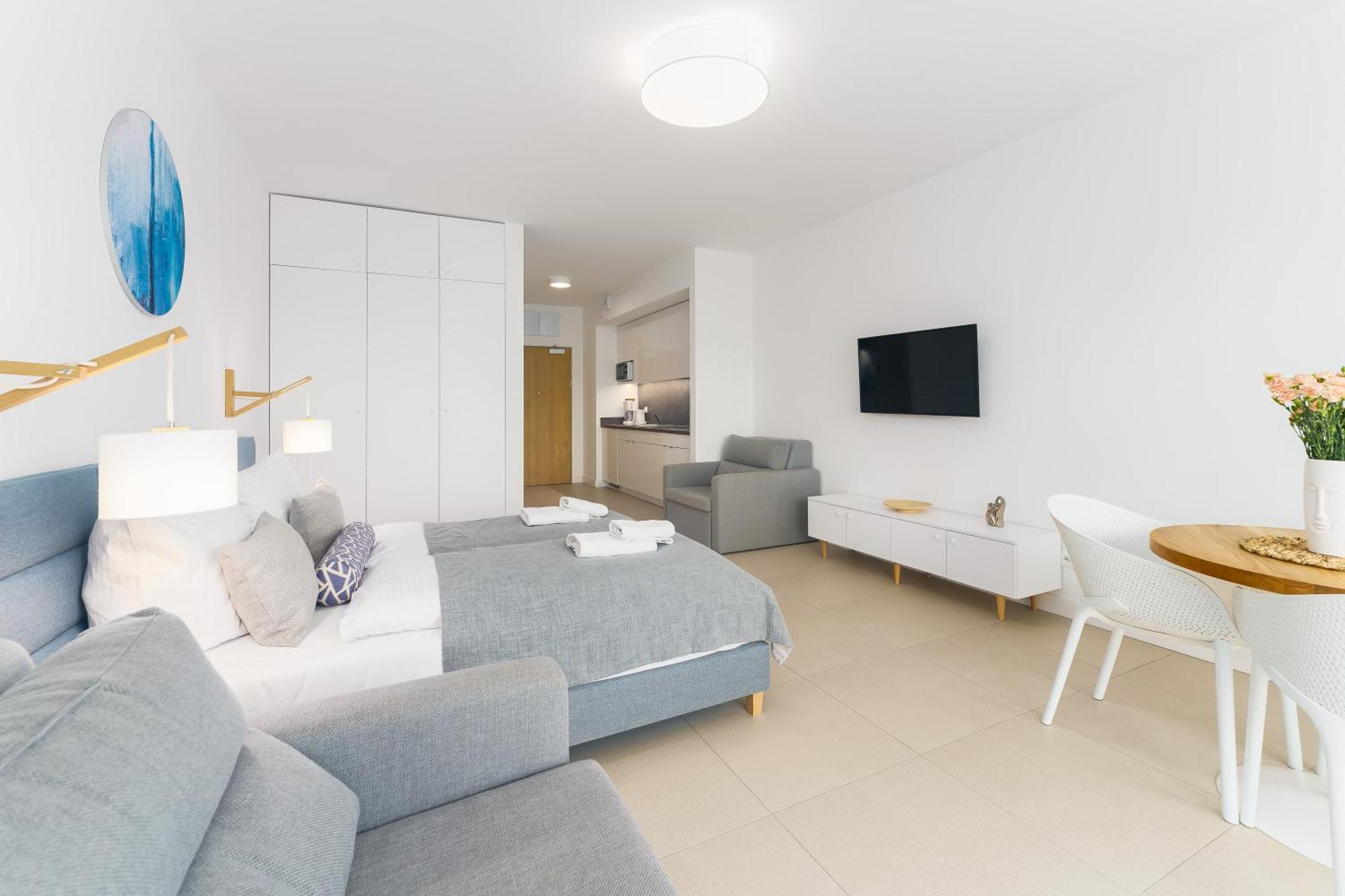 Aquamarina Prima Deluxe Studios With Sea View By Noclegi Renters Miedzyzdroje Exteriér fotografie