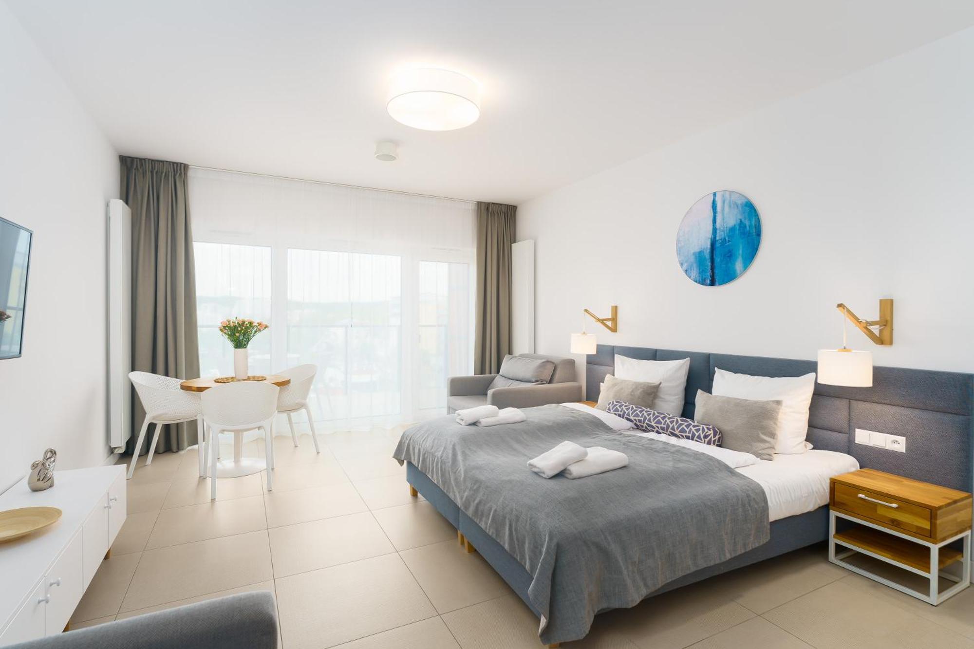 Aquamarina Prima Deluxe Studios With Sea View By Noclegi Renters Miedzyzdroje Exteriér fotografie