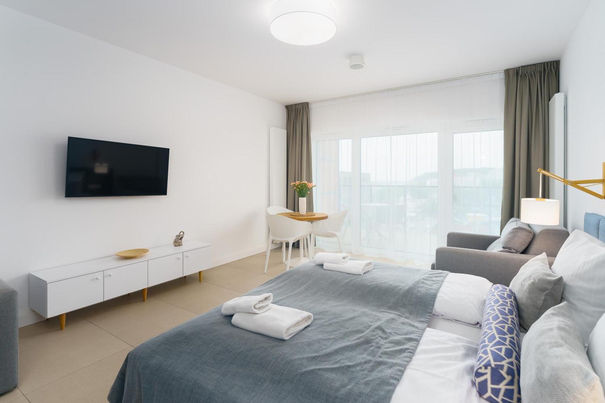 Aquamarina Prima Deluxe Studios With Sea View By Noclegi Renters Miedzyzdroje Exteriér fotografie