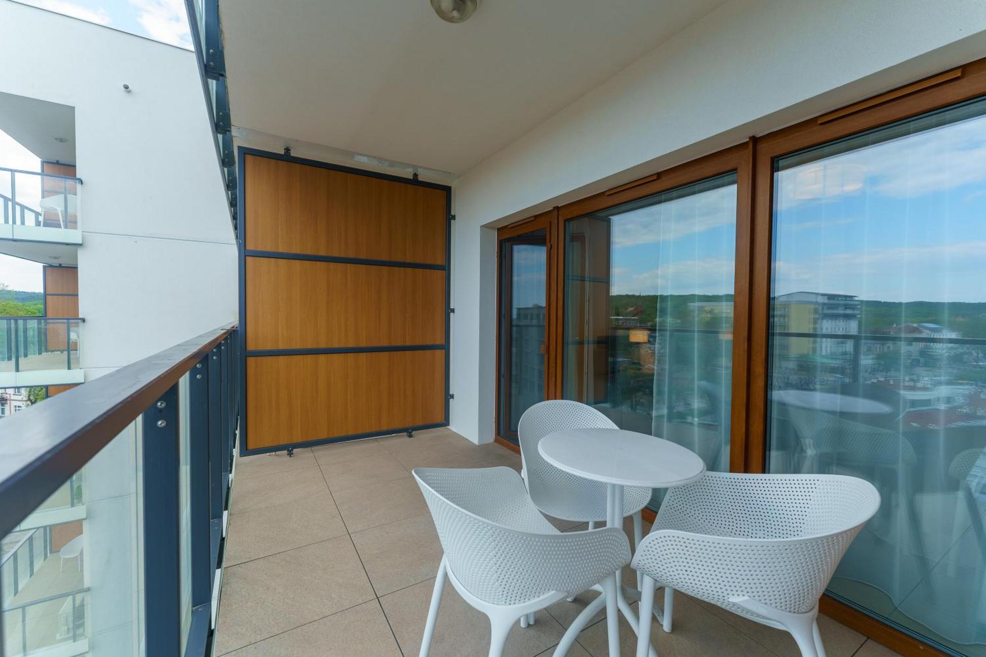 Aquamarina Prima Deluxe Studios With Sea View By Noclegi Renters Miedzyzdroje Exteriér fotografie